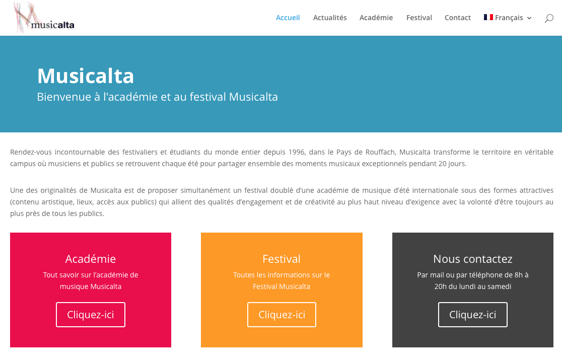 Découvrez le nouveau site internet de Musicalta