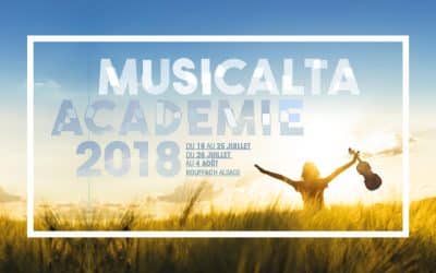 Summer music academy Musicalta 2018 is online