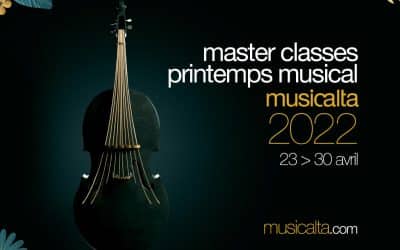Les masters classes du Printemps Musical sont en ligne !